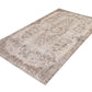 Oushak Rug, Vintage Rug, Turkish Rug, Faded rug, Area rug, Unique rug, 5x9 Rug, Natural rug, Farmhouse Turkish rug, Living room rug, 10254