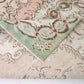 Faded Vintage Rug, Carpet rug, Turkish Oushak Rug, Area rug, Bedroom rug, Handmade rug, One of a kind Oushak Rug, Wool rug, Turkey rug,10247