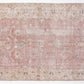 Neutral rug, 5x8 Pink Oushak rug,Muted Rug, Vintage rug, Turkish Oushak rug 5x8,Area Carpet rug, Turkey rug, Faded rug, Turkish carpet,10245