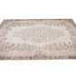 Turkish rug, Oushak rug, Unique Rug, Vintage Rug, 6x9 Rug, Floral rug, Handmade rug, Farmhouse decor, Living room rug, Area rug, 10243