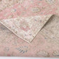 Neutral rug, 5x8 Pink Oushak rug,Muted Rug, Vintage rug, Turkish Oushak rug 5x8,Area Carpet rug, Turkey rug, Faded rug, Turkish carpet,10245
