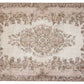 6x9 Neutral Turkish Oushak Rug, Authentic Vintage Area Rug, Distressed won rug, Antique Anatolian Carpet RUG, Unique Rug, 10238