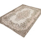 6x9 Neutral Turkish Oushak Rug, Authentic Vintage Area Rug, Distressed won rug, Antique Anatolian Carpet RUG, Unique Rug, 10238