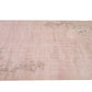 Pink Floral Oushak rug, 6x9 Turkish rug, Carpet rug, Vintage rug, Area rug, Handmade rug, Antique rug, Turkish carpet, Neutral rug,10237