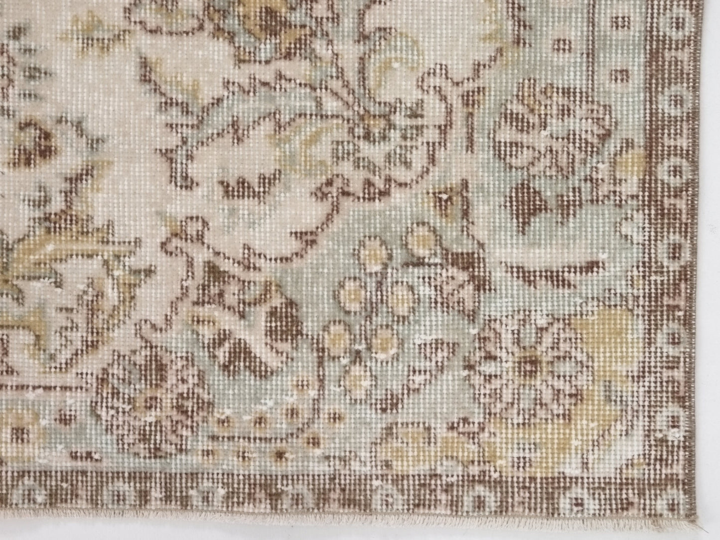 Vintage rug , Oushak rug 4x7 , Area Rug, Turkish rug, Vintage Carpet, Carpet rug, Faded rug, Anatolia rug, Bedroom Rug, Nursery rug ,10223