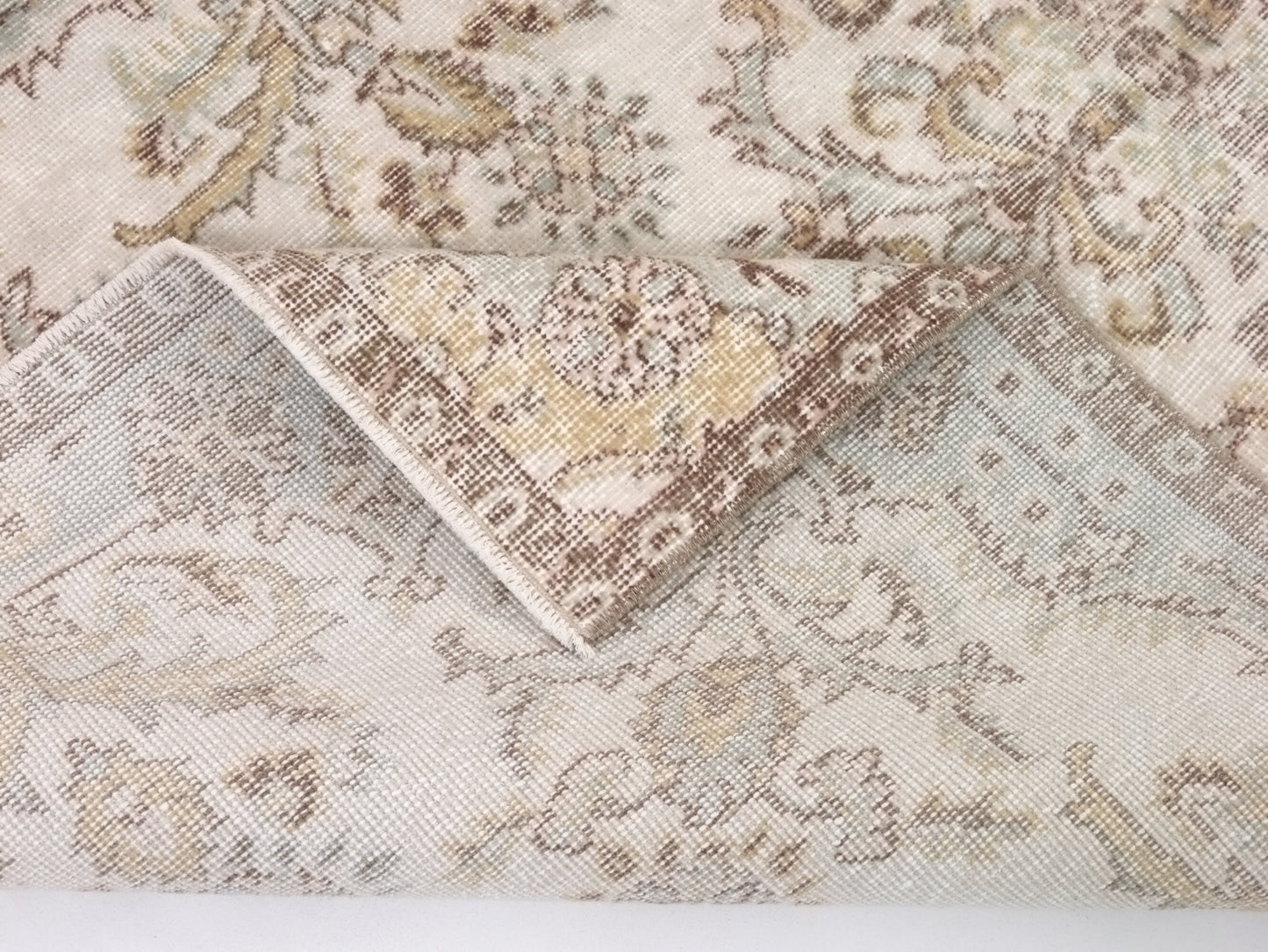 Vintage rug , Oushak rug 4x7 , Area Rug, Turkish rug, Vintage Carpet, Carpet rug, Faded rug, Anatolia rug, Bedroom Rug, Nursery rug ,10223
