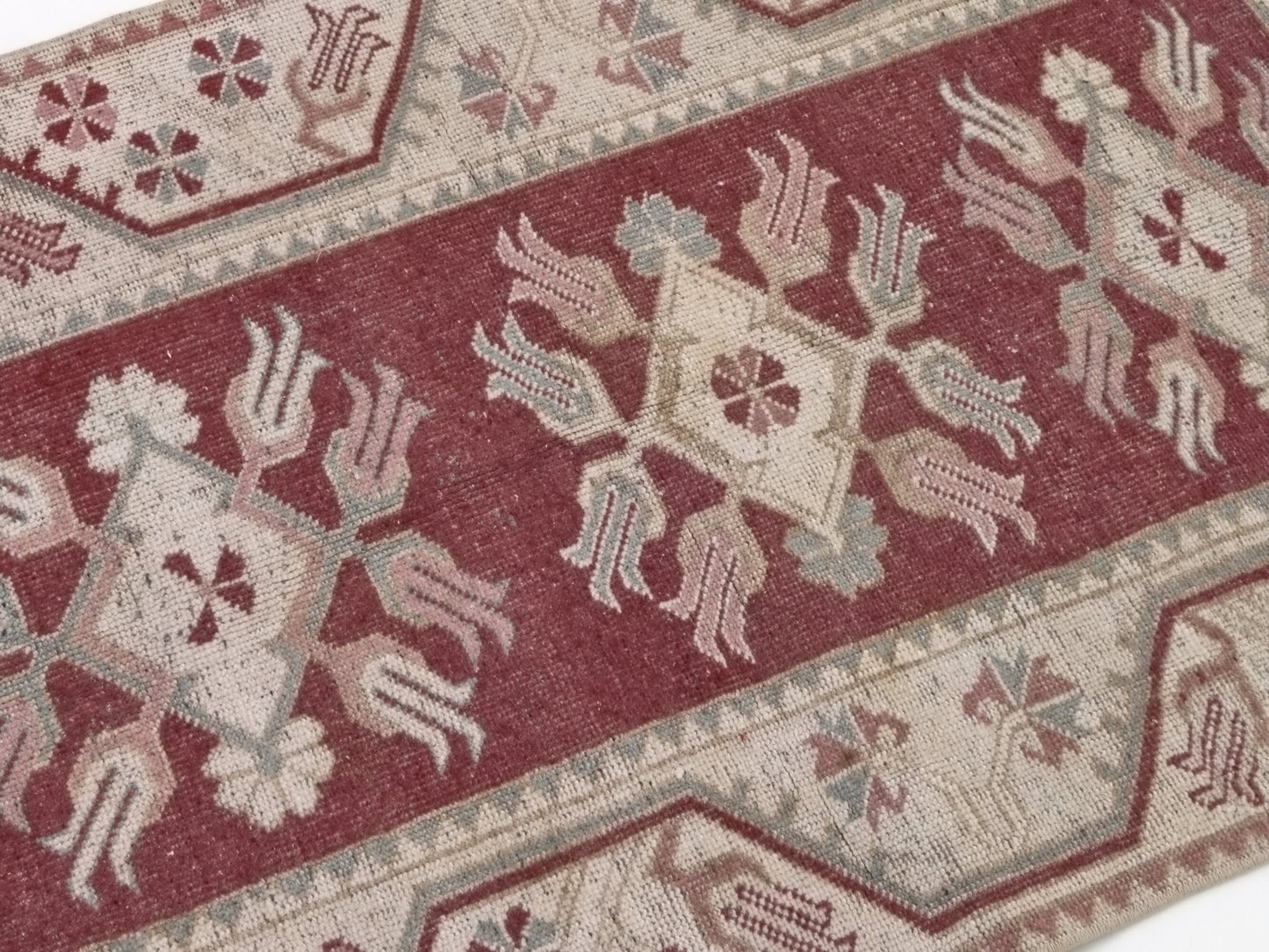Small Turkish Rug, 3x5 Rug, Vintage Rug, Oushak Rug, Carpet rug, Boho rug, Neutral rug, Bedroom rug, Nursery rug, Small Carpet rug, 10076