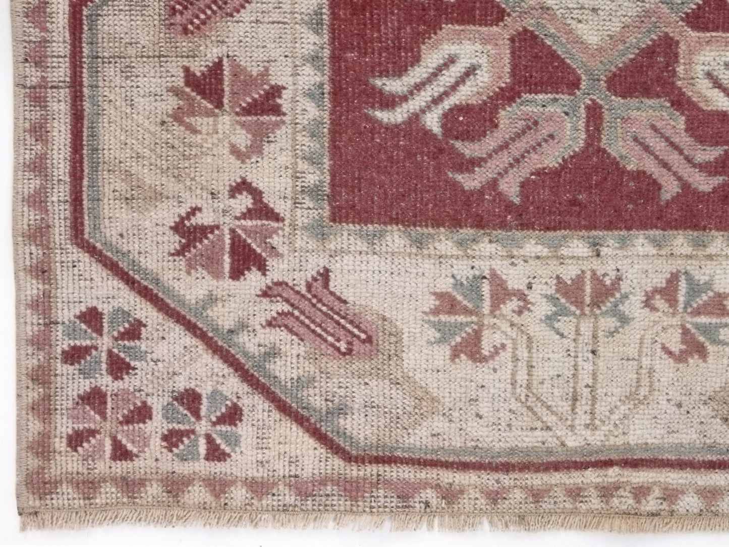 Small Turkish Rug, 3x5 Rug, Vintage Rug, Oushak Rug, Carpet rug, Boho rug, Neutral rug, Bedroom rug, Nursery rug, Small Carpet rug, 10076