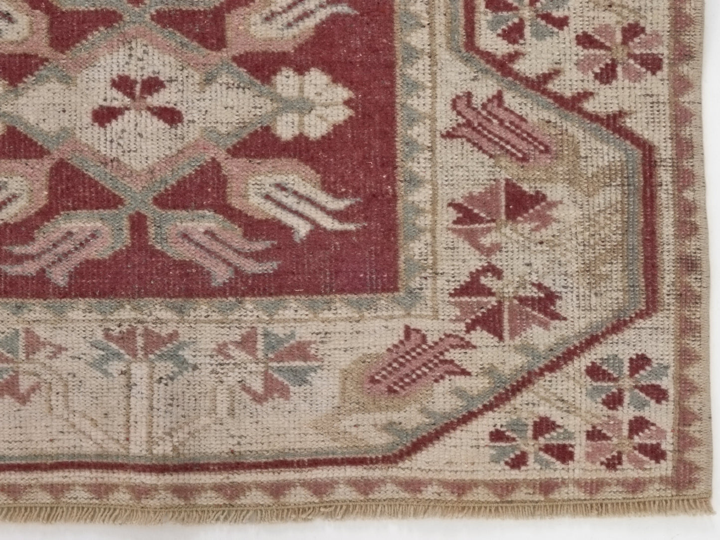 Small Turkish Rug, 3x5 Rug, Vintage Rug, Oushak Rug, Carpet rug, Boho rug, Neutral rug, Bedroom rug, Nursery rug, Small Carpet rug, 10076