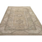 7x10 Beige Anatolian Vintage rug , Oushak Handwoven Old Rug , 6x10 Turkish Faded rug , Area rug ,Unique rug, Neutral rug, 9965