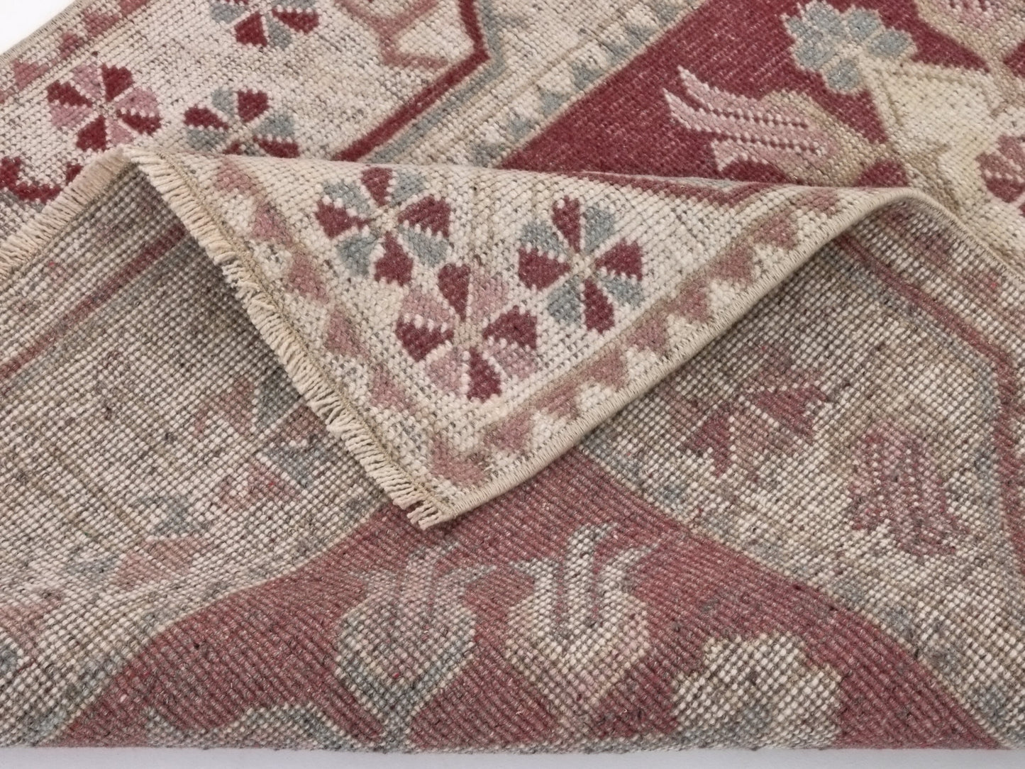 Small Turkish Rug, 3x5 Rug, Vintage Rug, Oushak Rug, Carpet rug, Boho rug, Neutral rug, Bedroom rug, Nursery rug, Small Carpet rug, 10076