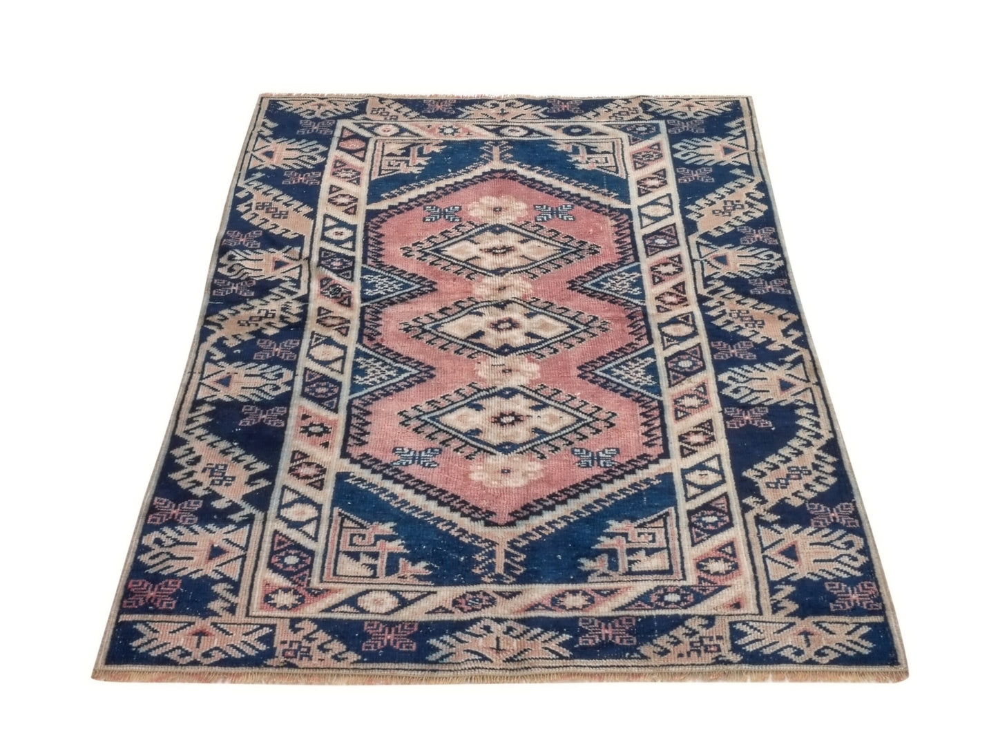 4x6 Rug, Traditional Rug, Oushak Rug, Vintage Rug, Oriental rug, Turkish Carpet rug, Turkish Rug 4x6, Shabby Chic, One of a kind rug, 10055