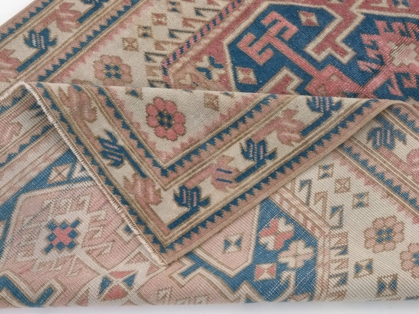 Scandinavian Turkish Rug, Oushak Rug, Vintage rug, One of a kind rug, Area rug, 3x6 Rug, Oushak Carpet, Turkey Rug Made in Anatolia, 10060