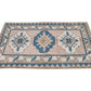 Turkish Rug, Vintage Rug, Small Rug, Mıuted rug, 3x4 Rug, Faded rug, Pink rug 3x4, Anatolia rug, Bedroom rug, Unique rug, Soft rug, 10049