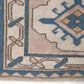 Turkish Rug, Vintage Rug, Small Rug, Mıuted rug, 3x4 Rug, Faded rug, Pink rug 3x4, Anatolia rug, Bedroom rug, Unique rug, Soft rug, 10049