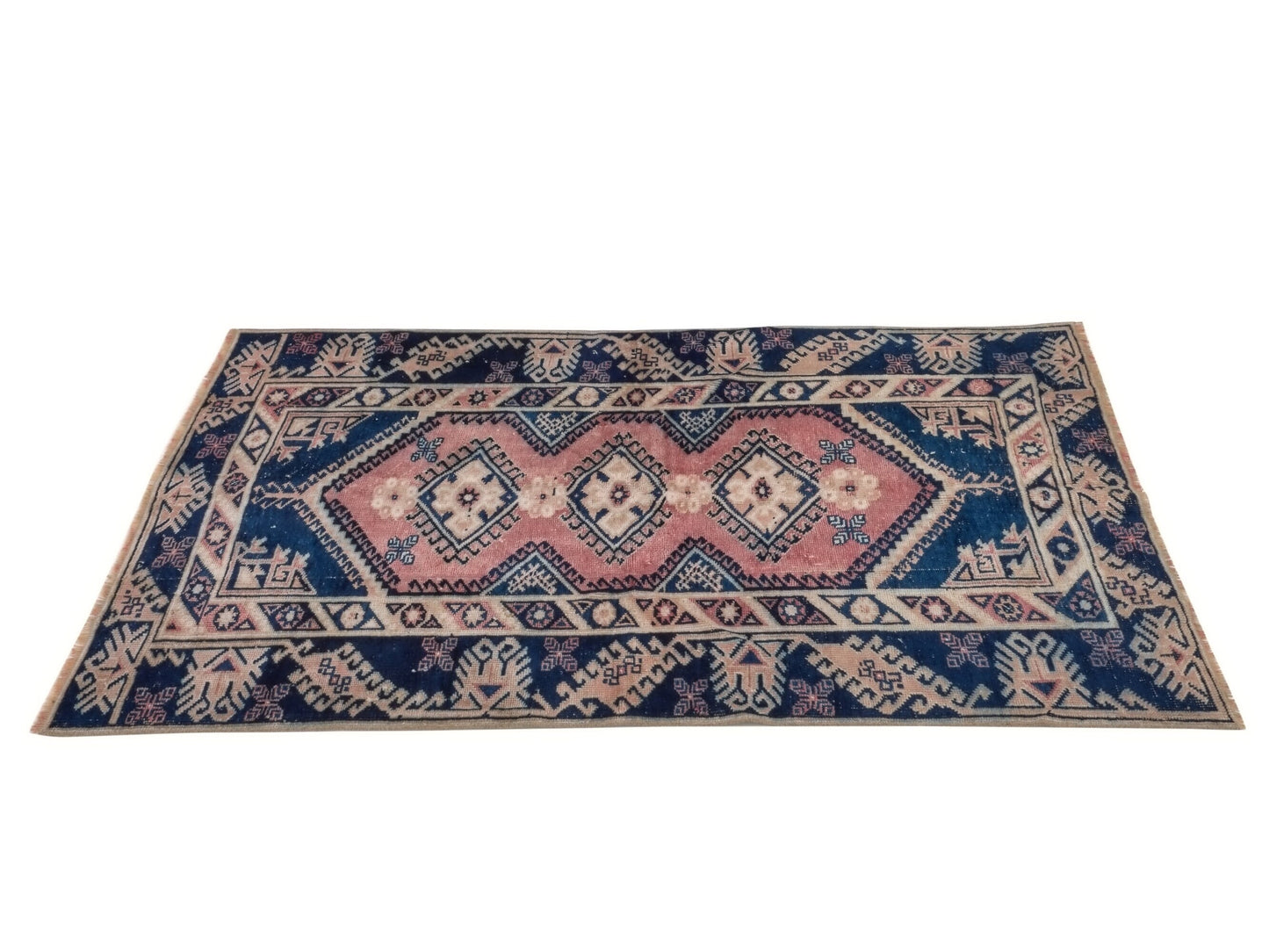 4x6 Rug, Traditional Rug, Oushak Rug, Vintage Rug, Oriental rug, Turkish Carpet rug, Turkish Rug 4x6, Shabby Chic, One of a kind rug, 10055
