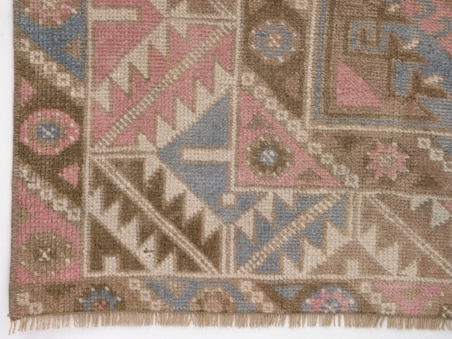 Faded Turkish rug, Anatolia Oushak rug, Vintage Area rug, Boho rug, Fine rug, 4x6 Rug, Tribal rug, Nursery rug, Ethnic rug, 10043