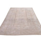 Turkish rug, Oushak rug, Faded rug, Area rug, Vintage rug,7 x10 Rug, Mid-century rug, Muted rug, Beige rug,Made in Anatolia of Turkey, 9987
