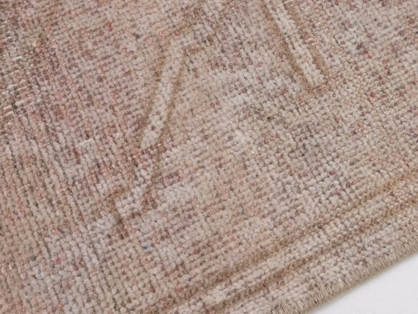 7x10 Beige Faded Oushak Rug, Handmade Turkish Rug, One of a kind Vintage Rug, Carpet rug, Area Rug, Unique rug, Neutral Rug, Fine rug, 9979