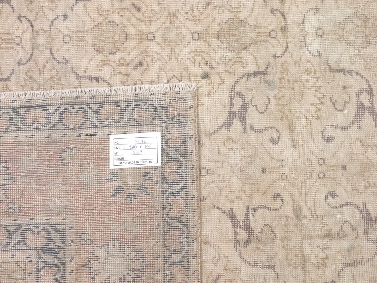 Oushak Rug, Area Rug, Carpet rug, Vintage rug, Handmade rug, Turkish rug, 7x9 rug, Distressed rug, One of a kind rug, Living room, 9475