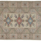 Beige Area Rug 6x8, Faded rug, Anatolia rug, Turkish Oushak Rug, Vintage Carpet rug, 1980's Turkey rug, One of a kind rug, 9017