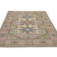 Beige Area Rug 6x8, Faded rug, Anatolia rug, Turkish Oushak Rug, Vintage Carpet rug, 1980's Turkey rug, One of a kind rug, 9017