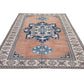 Turkish Oushak Rug, Vintage rug, Area rug, 7x10 Rug, Oushak Carpet, Vintage Carpet, Oriental rug, Bohemian rug, Living room, Turkey rug,9046