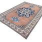 Turkish Oushak Rug, Vintage rug, Area rug, 7x10 Rug, Oushak Carpet, Vintage Carpet, Oriental rug, Bohemian rug, Living room, Turkey rug,9046