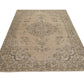 Antique Turkish rug, Oushak Vintage rug , 6x9 Area rug, Turkish rug, Neutral rug , Soft rug , Oriental rug, Old rug, 9004