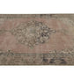 6x10 Oushak Rug Pastel, Neutral rug, Distressed rug, Turkish Vintage Oushak Rug, Handmade Area Coastal Carpet rug, 9012