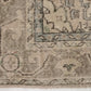 6x10 Oushak Rug Pastel, Neutral rug, Distressed rug, Turkish Vintage Oushak Rug, Handmade Area Coastal Carpet rug, 9012