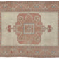 5x7 Rug, Turkish rug, Faded rug, Area rug, Oushak Rug 5x7, Neutral rug, Vintage rug, One of a kind rug, Living room rug, Bedroom rug, 8970