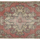 Turkish Rug 4x7, Boho Vintage rug, Oushak Rug 4x7, Area rug, Eclectic rug, Ethnic rug, Wool rug, One of a kind rug, Handmade rug, 8930