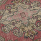 Turkish Rug 4x7, Boho Vintage rug, Oushak Rug 4x7, Area rug, Eclectic rug, Ethnic rug, Wool rug, One of a kind rug, Handmade rug, 8930