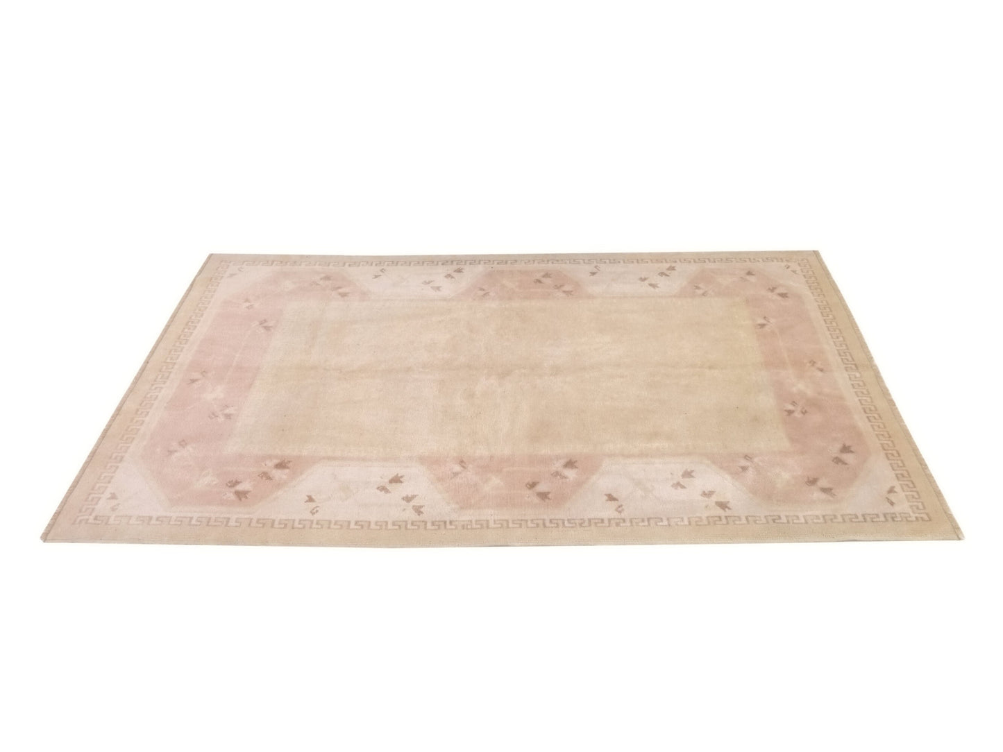 Vintage Rug 4x7, Turkish Rug, Oushak rug, Handmade rug, Pastel Turkish Rug, Bedroom rug, Area rug 4x7, Carpet rug, 10059