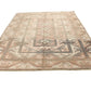 Milas Oushak Turkish Rug, Vintage rug ,5x8 Area Neutral Carpet rug, Faded Beige rug, Bedroom rug, Handmade Anatolia rug ,6315