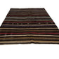 Turkish Kilim 7x11, Vintage Unique Kilim Rug, Handmade Faded Kilim Rug, Kilim Rug, Living Room Rug, Bohemian Rug, Wool Old Rug, 7875