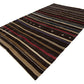 Turkish Kilim 7x11, Vintage Unique Kilim Rug, Handmade Faded Kilim Rug, Kilim Rug, Living Room Rug, Bohemian Rug, Wool Old Rug, 7875
