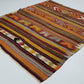 Vintage Kilim Rug, Kilim Rug 5x7, Turkish Kilim, Handmade Unique Kilim Rug, Area Floor Kilim Rug, Bohemian Rug, Living Room Rug, 2847