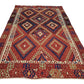 Kilim Rug 5x8, Turkish Kilim Rug, Vintage Muted Kilim Rug, Handmade Bohemian Kilim Rug, Area Antique Kilim Rug, Wool Rug, Bedroom Rug, 2378