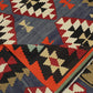 Rug Kilim, Turkish Kilim Rug, Vintage Handmade Kilim Rug, Living Room Rug, Area Faded Kilim Rug, Wool Rug, Bedroom Rug, Kilim Rug 6x8, 2356