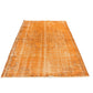 4x7 Orange Area Turkish Vintage Rug, Boho rug, Bedroom rug, Carpet Rug, Anatolia rug , Handmade rug ,Nursery rug, 3361