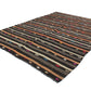 Vintage Kilim Rug 7x10, Turkish Faded Kilim Rug, Rug Kilim, Wool Rug, Bedroom Rug, Handmade Area Kilim Rug, Boho Rug, Kid Room Rug, 6057