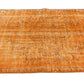 4x7 Orange Area Turkish Vintage Rug, Boho rug, Bedroom rug, Carpet Rug, Anatolia rug , Handmade rug ,Nursery rug, 3361