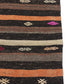 Vintage Kilim Rug 7x10, Turkish Faded Kilim Rug, Rug Kilim, Wool Rug, Bedroom Rug, Handmade Area Kilim Rug, Boho Rug, Kid Room Rug, 6057