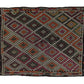 Rug Kilim, Turkish Kilim Rug, Vintage Unique Kilim Rug, Kilim Rug 7x9, Handmade Antique Kilim Rug, Wool Rug, Living Room Rug, 8160