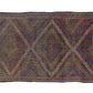 Kilim Rug 7x11, Vintage Kilim Rug, Turkish Faded Kilim Rug, Rug Kilim, Living Room Rug, Goat Hair Rug, Primitive Rug, Area Kilim Rug, 8171