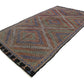 Kilim Rug 7x11, Vintage Kilim Rug, Turkish Faded Kilim Rug, Rug Kilim, Living Room Rug, Goat Hair Rug, Primitive Rug, Area Kilim Rug, 8171