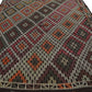 Rug Kilim, Turkish Kilim Rug, Vintage Unique Kilim Rug, Kilim Rug 7x9, Handmade Antique Kilim Rug, Wool Rug, Living Room Rug, 8160