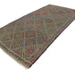 Kilim Rug 6x9, Turkish Kilim Rug, Vintage Antique Kilim Rug, Living Room Rug, Goat Hair Rug, Wool Rug, Area Kilim Rug, Rug Kilim, 8122